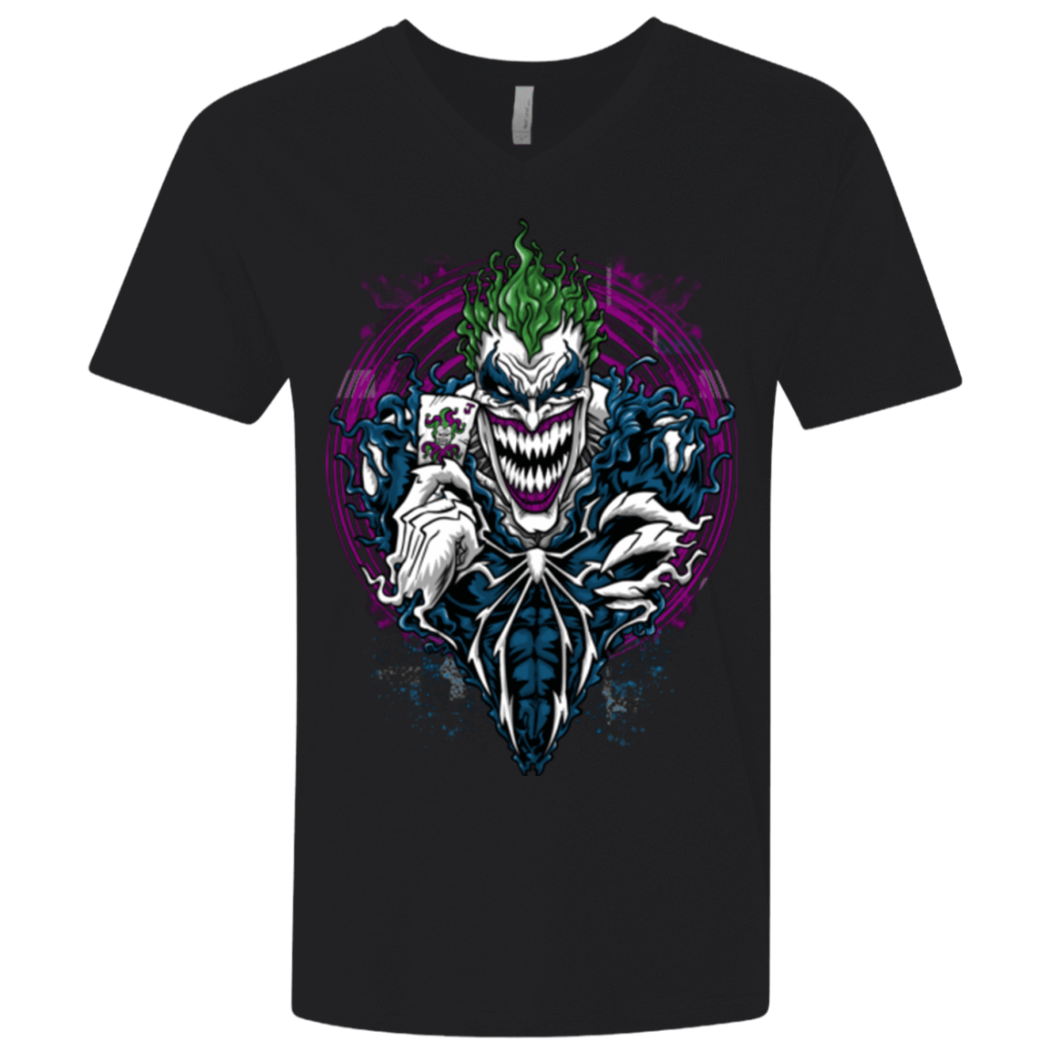 T-Shirts Black / X-Small Venomous Joke Men's Premium V-Neck