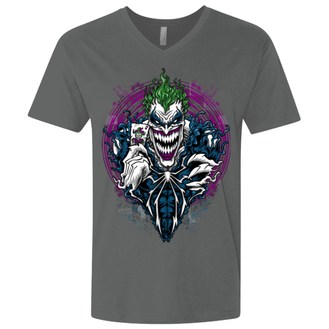 T-Shirts Heavy Metal / X-Small Venomous Joke Men's Premium V-Neck