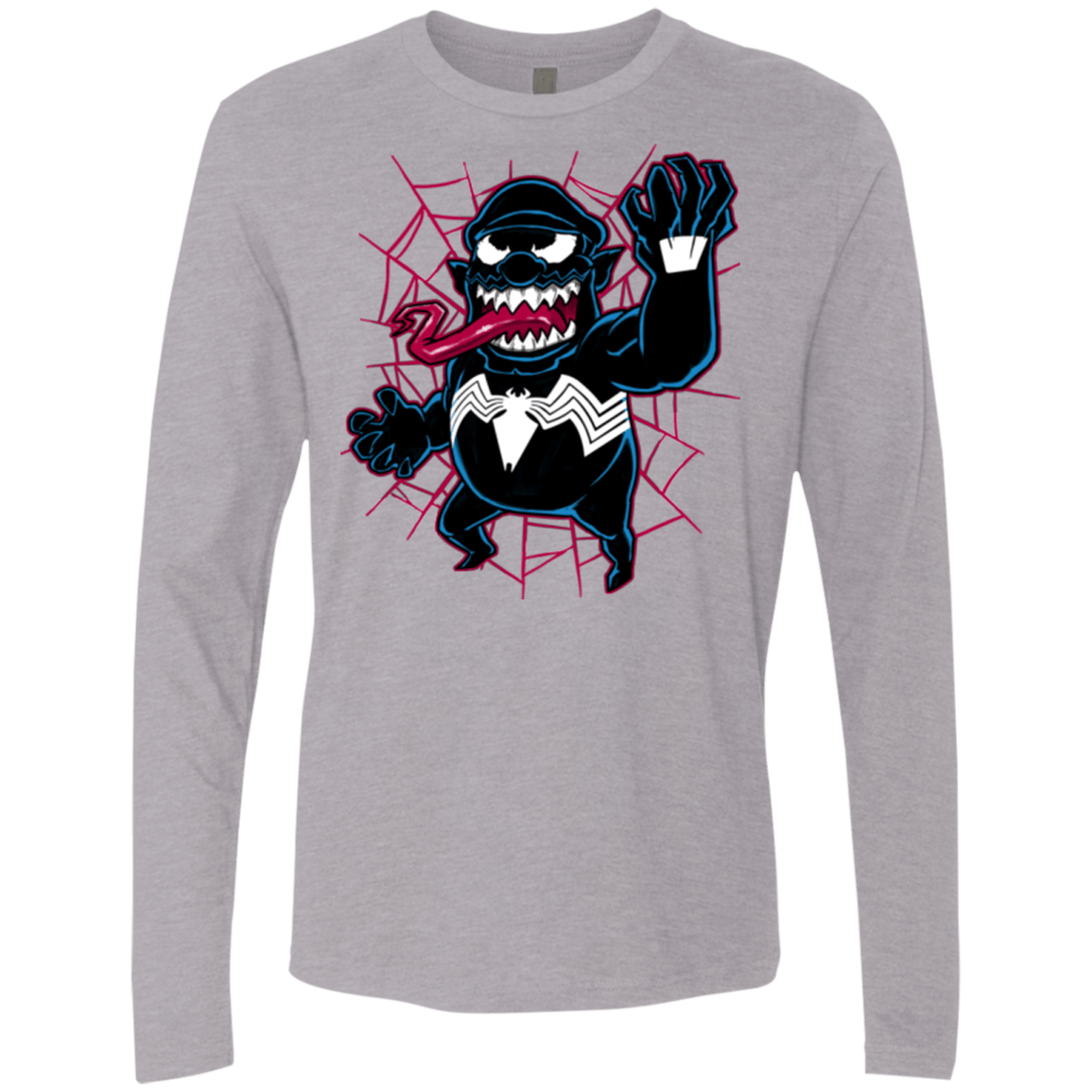 T-Shirts Heather Grey / Small Venow Men's Premium Long Sleeve