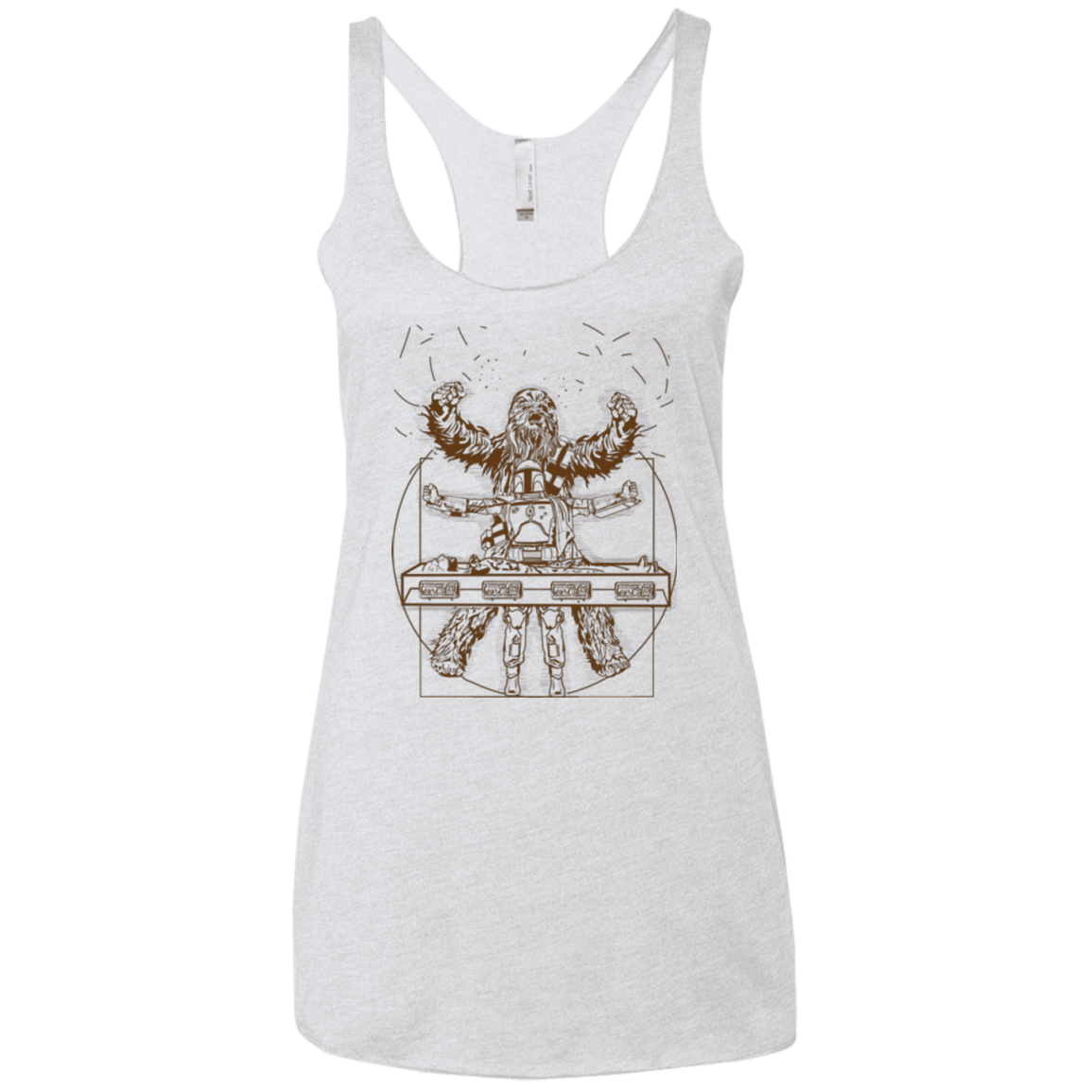 T-Shirts Heather White / X-Small Victory or Death Women's Triblend Racerback Tank