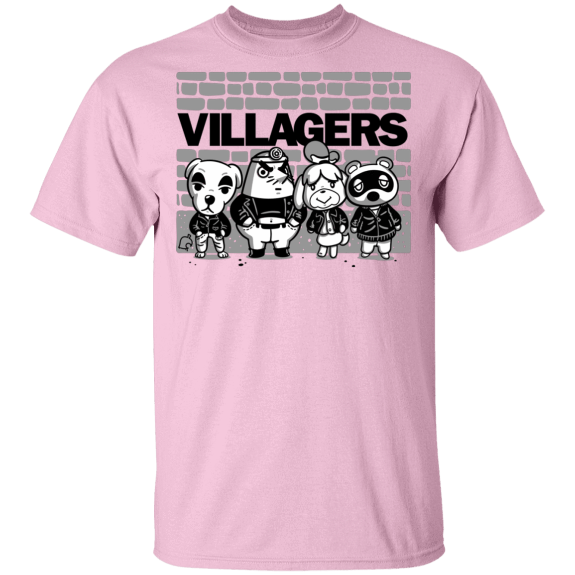 T-Shirts Light Pink / S Villagers T-Shirt