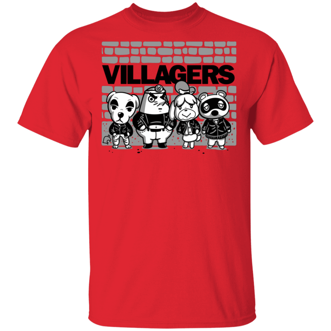 T-Shirts Red / S Villagers T-Shirt