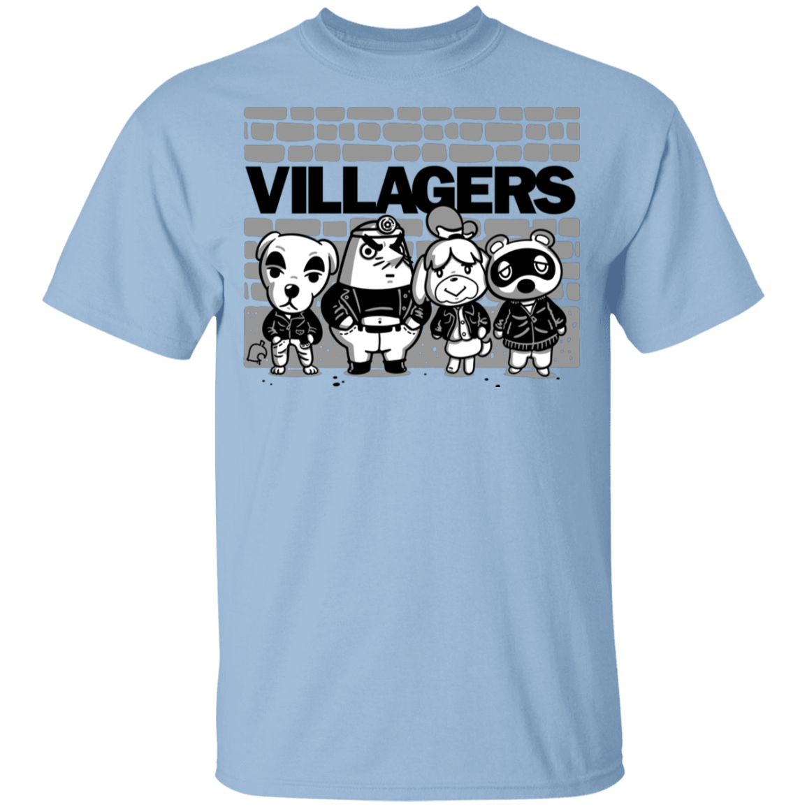 T-Shirts Light Blue / YXS Villagers Youth T-Shirt