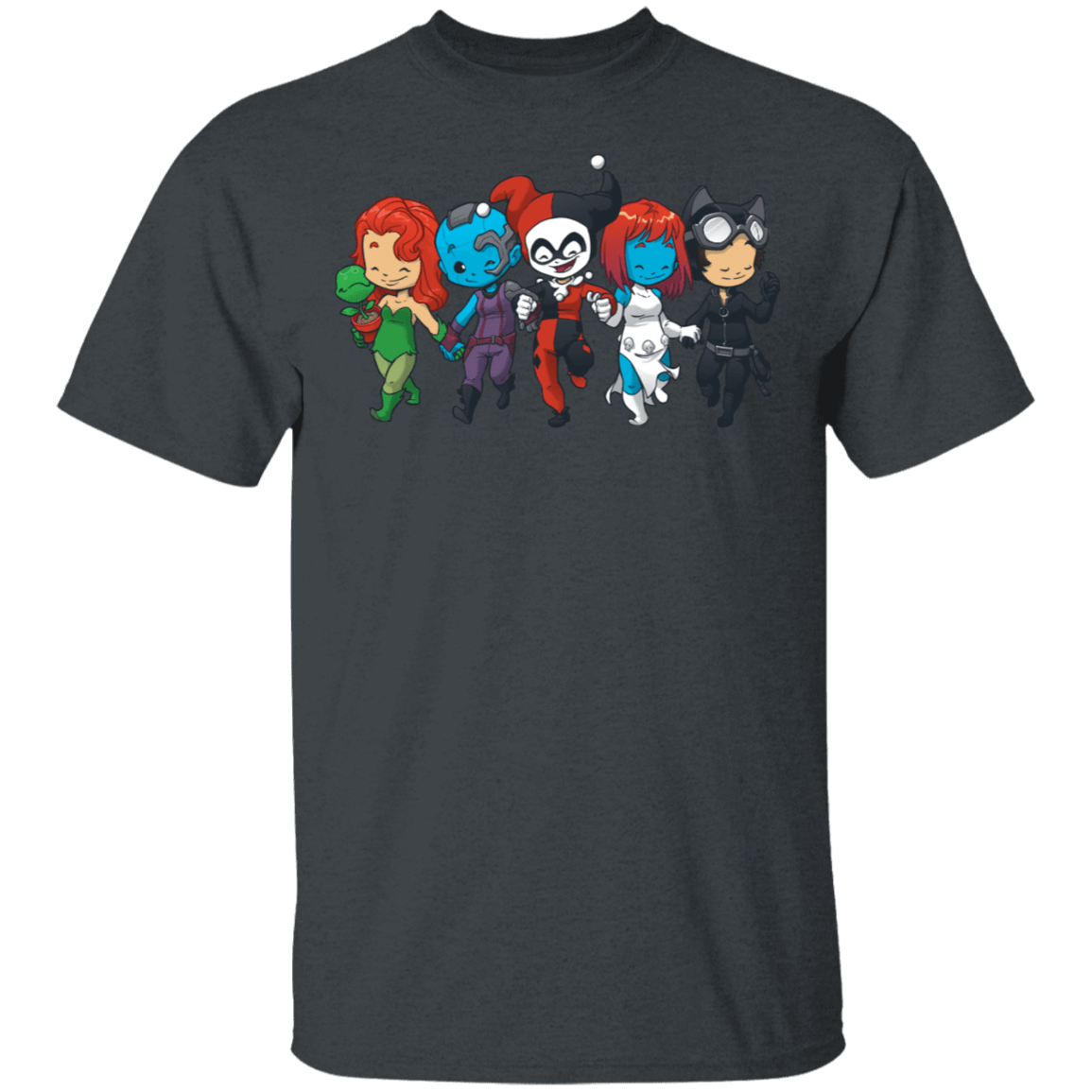 T-Shirts Dark Heather / S Villain BFFs T-Shirt