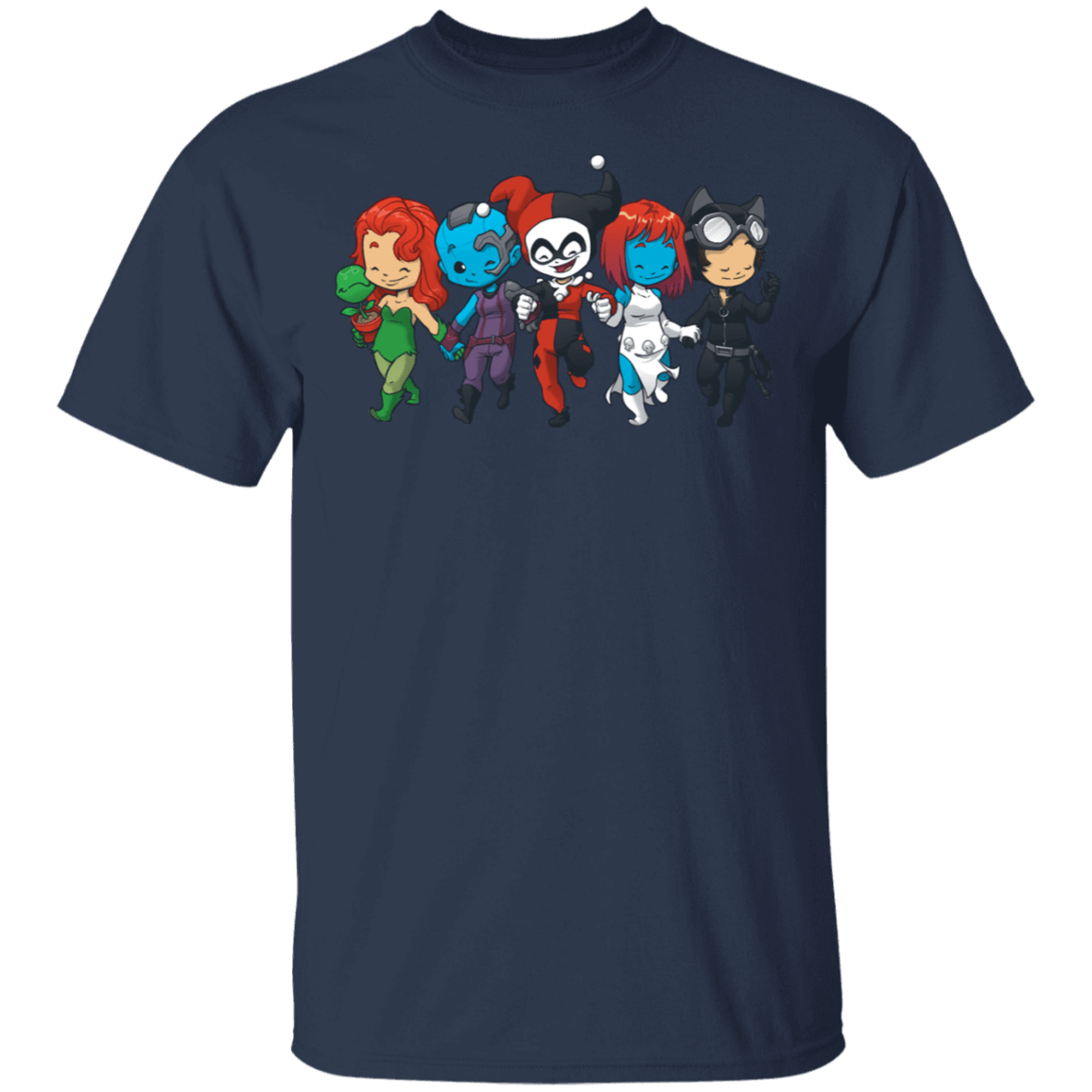 T-Shirts Navy / S Villain BFFs T-Shirt