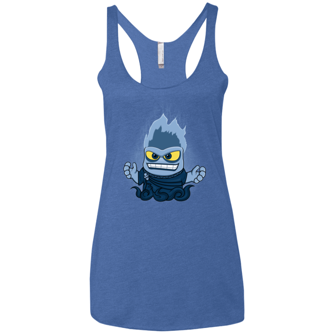 T-Shirts Vintage Royal / X-Small Villain Inside Women's Triblend Racerback Tank