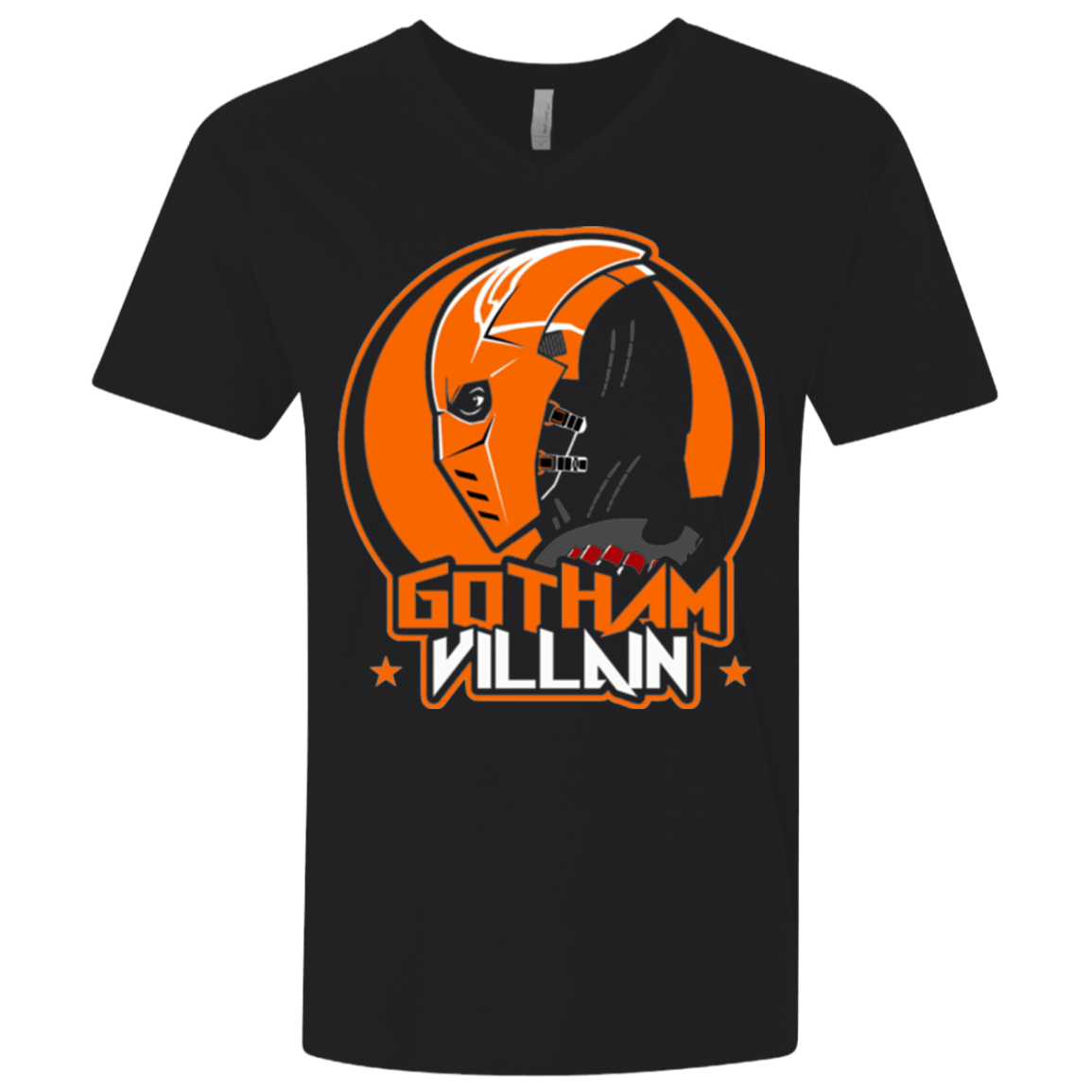 T-Shirts Black / X-Small Villain v2 Men's Premium V-Neck