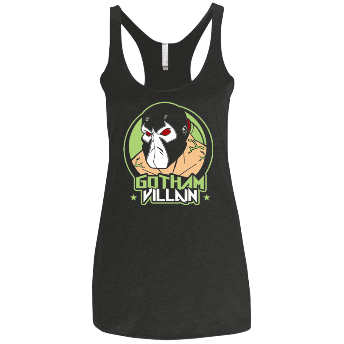 T-Shirts Vintage Black / X-Small Villain v4 Women's Triblend Racerback Tank