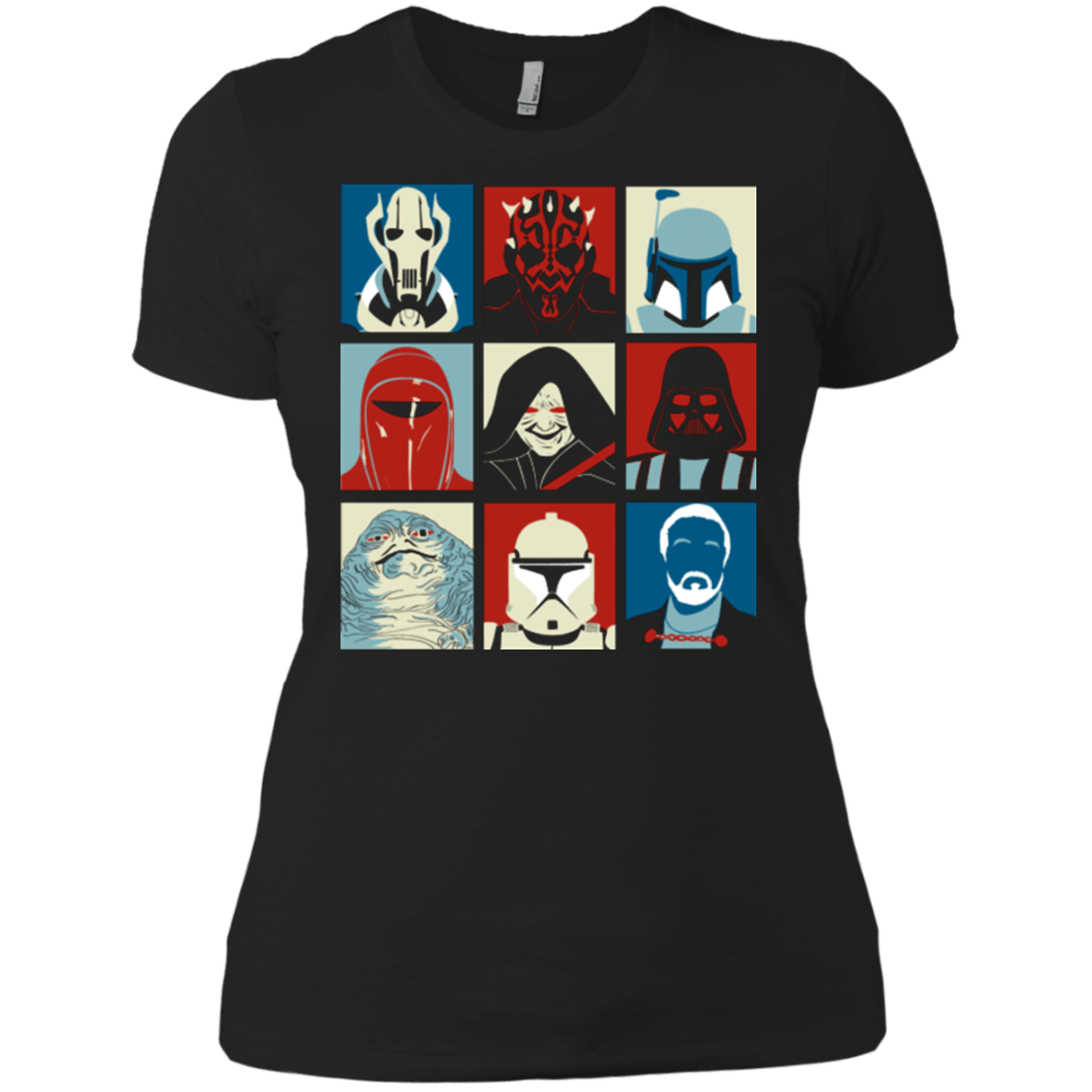 T-Shirts Black / X-Small Villain Wars Pop Women's Premium T-Shirt