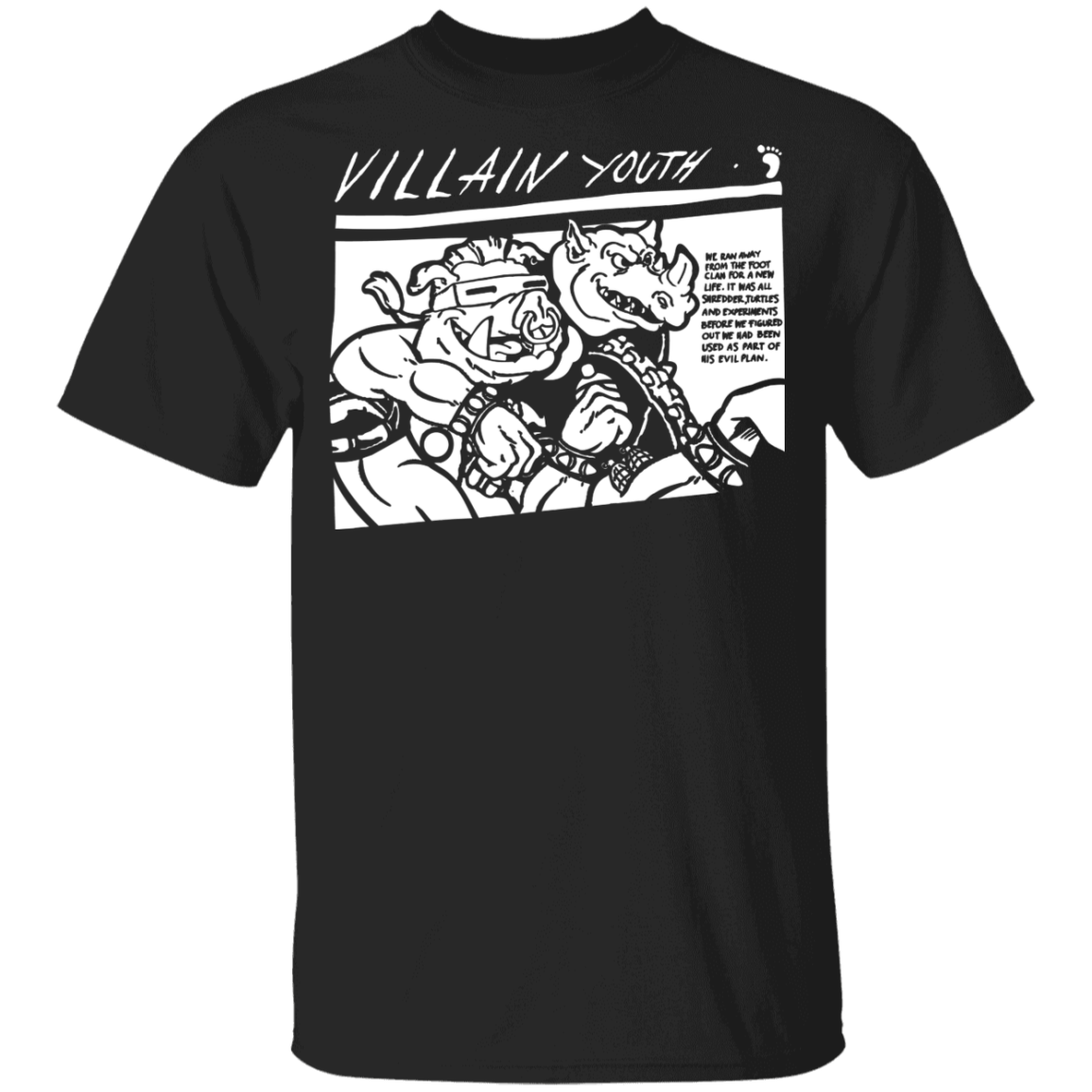 T-Shirts Black / YXS Villain Youth Youth T-Shirt