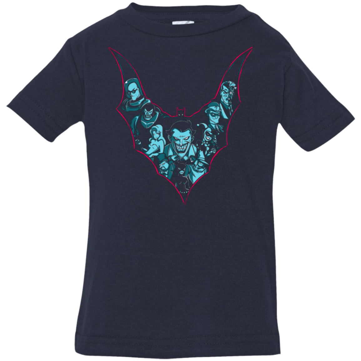 T-Shirts Navy / 6 Months VILLAINS SHADOWS Infant Premium T-Shirt