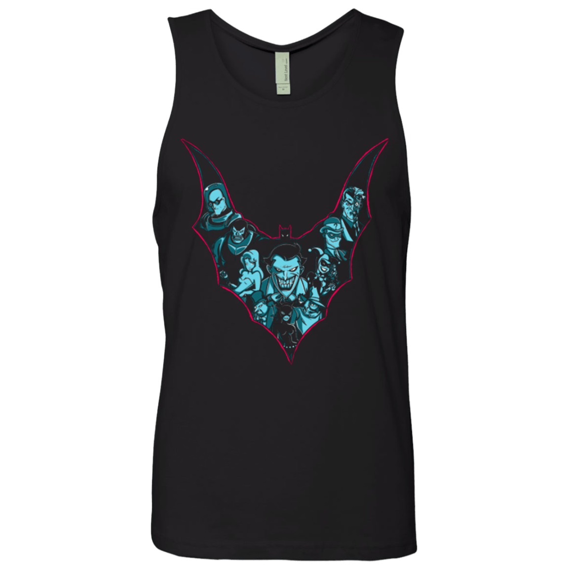T-Shirts Black / Small VILLAINS SHADOWS Men's Premium Tank Top