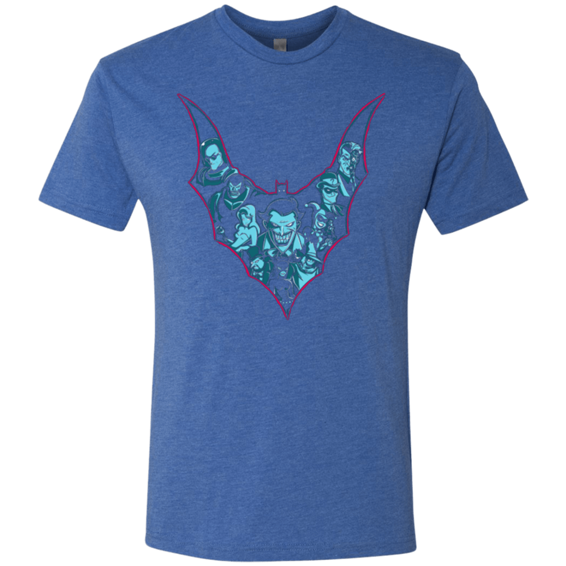 T-Shirts Vintage Royal / Small VILLAINS SHADOWS Men's Triblend T-Shirt