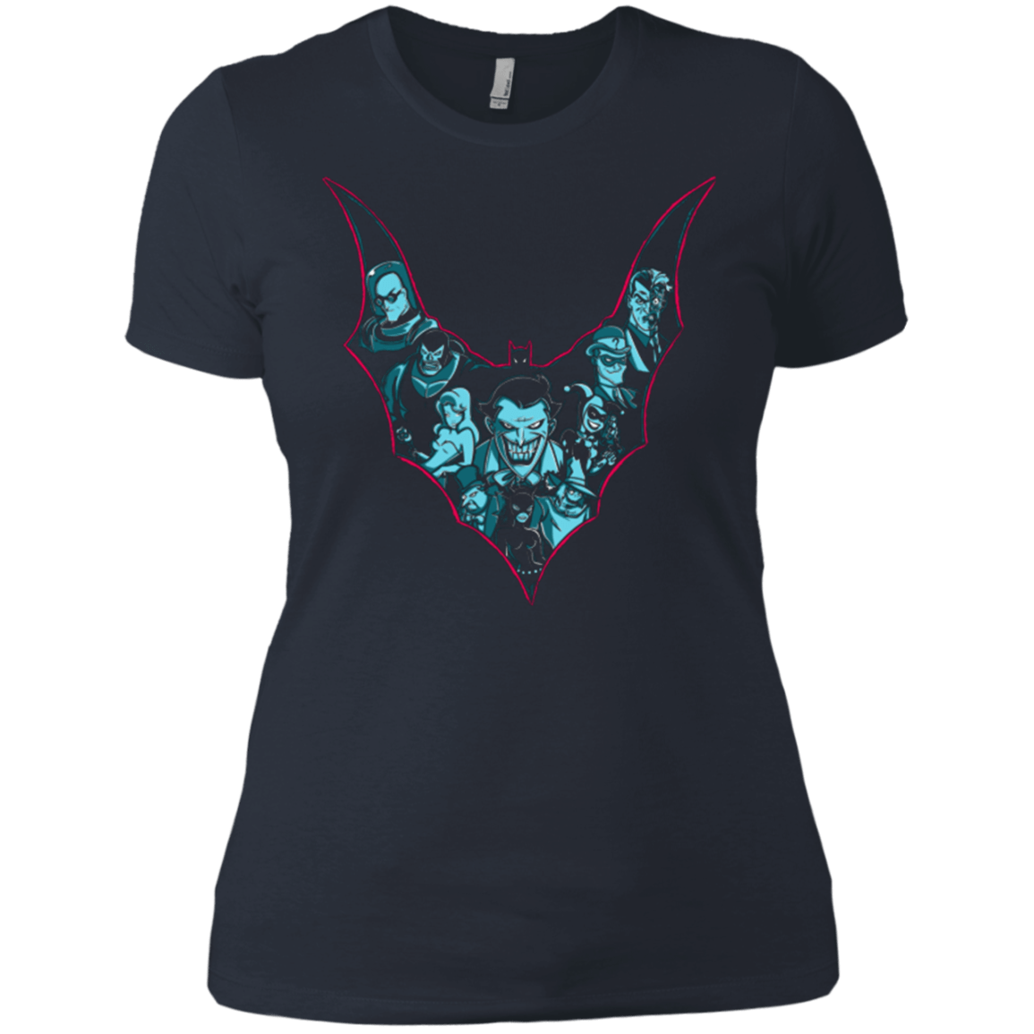 T-Shirts Indigo / X-Small VILLAINS SHADOWS Women's Premium T-Shirt