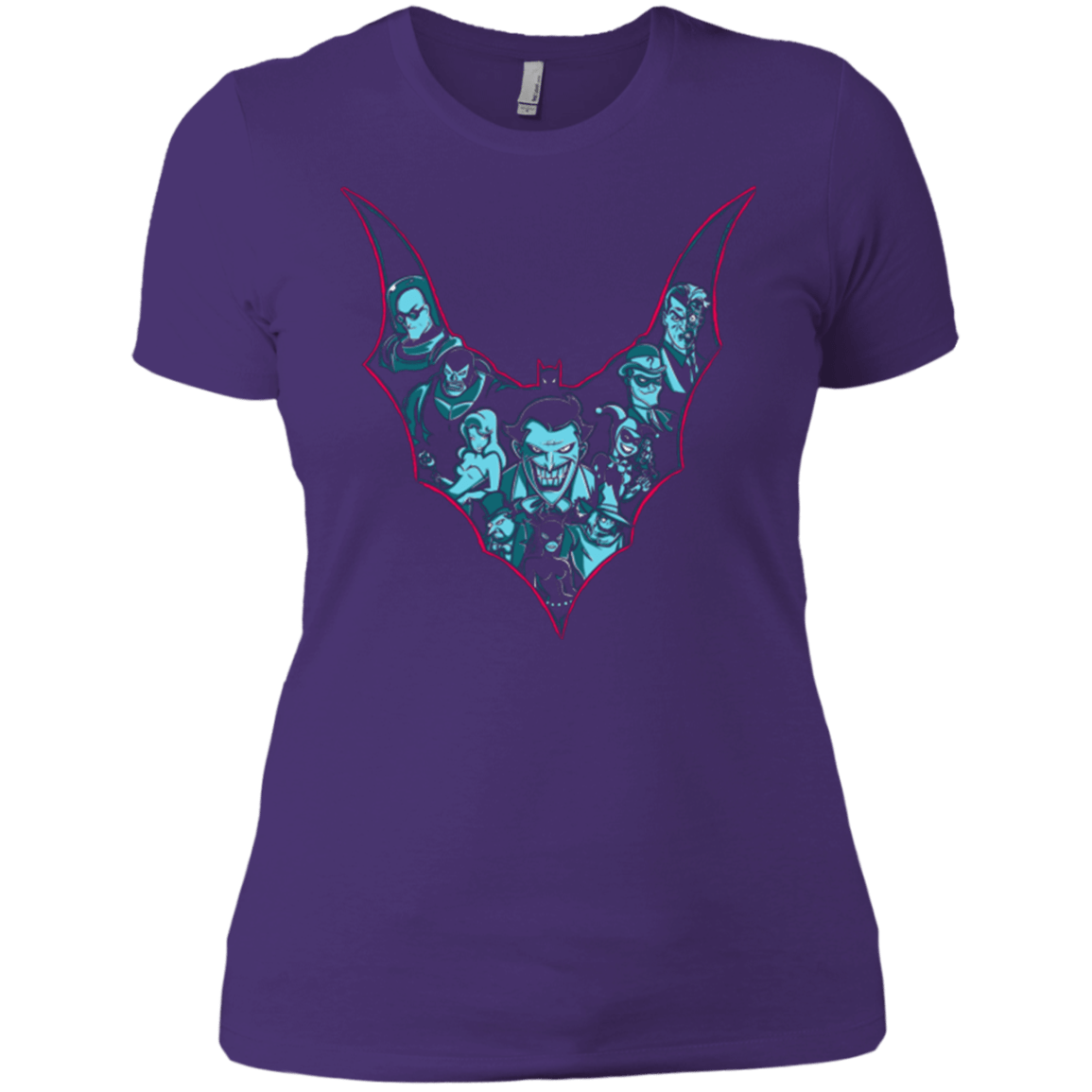 T-Shirts Purple / X-Small VILLAINS SHADOWS Women's Premium T-Shirt