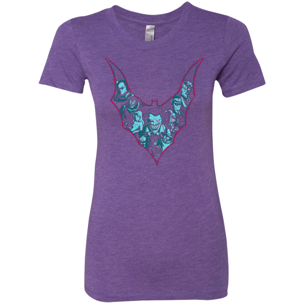 T-Shirts Purple Rush / Small VILLAINS SHADOWS Women's Triblend T-Shirt