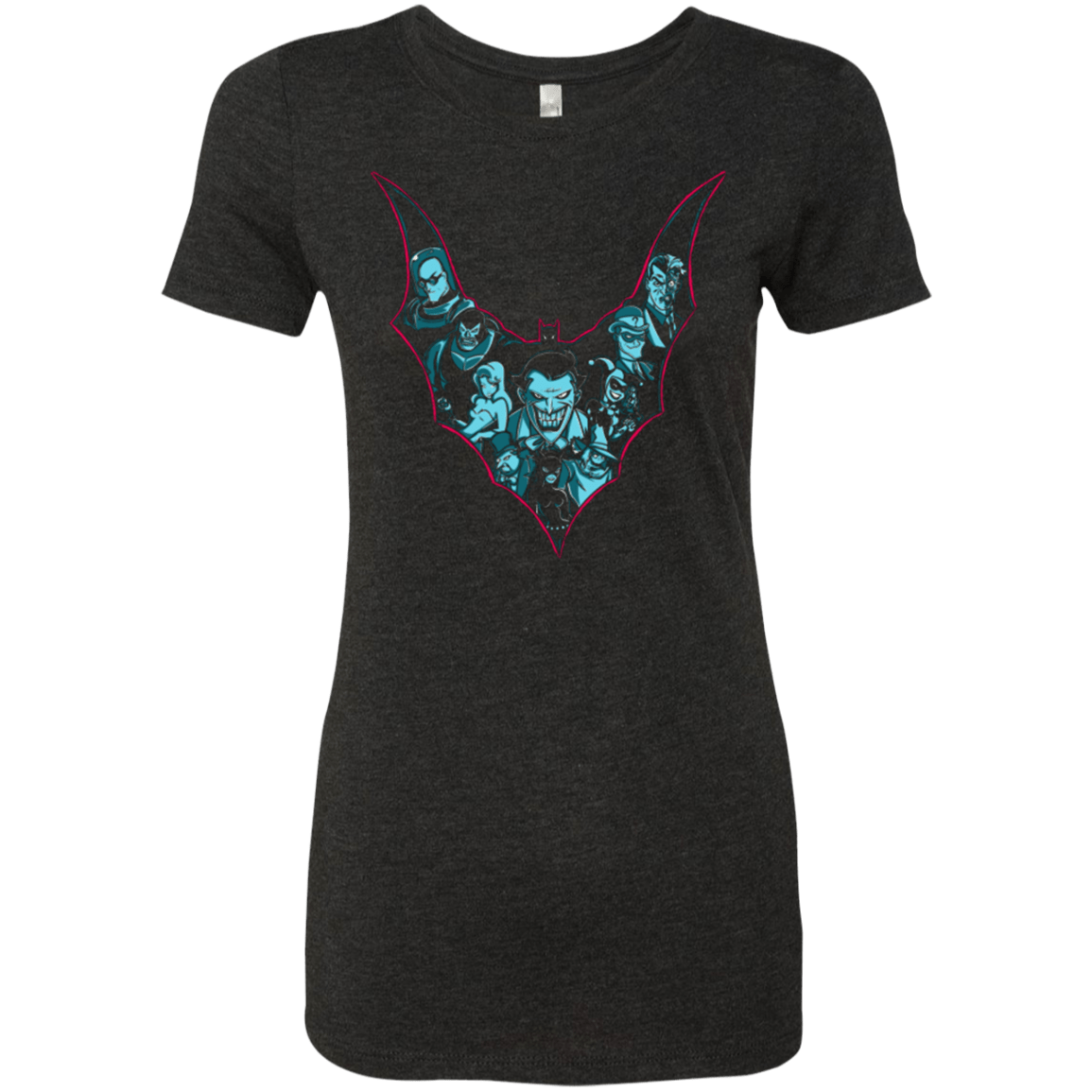 T-Shirts Vintage Black / Small VILLAINS SHADOWS Women's Triblend T-Shirt