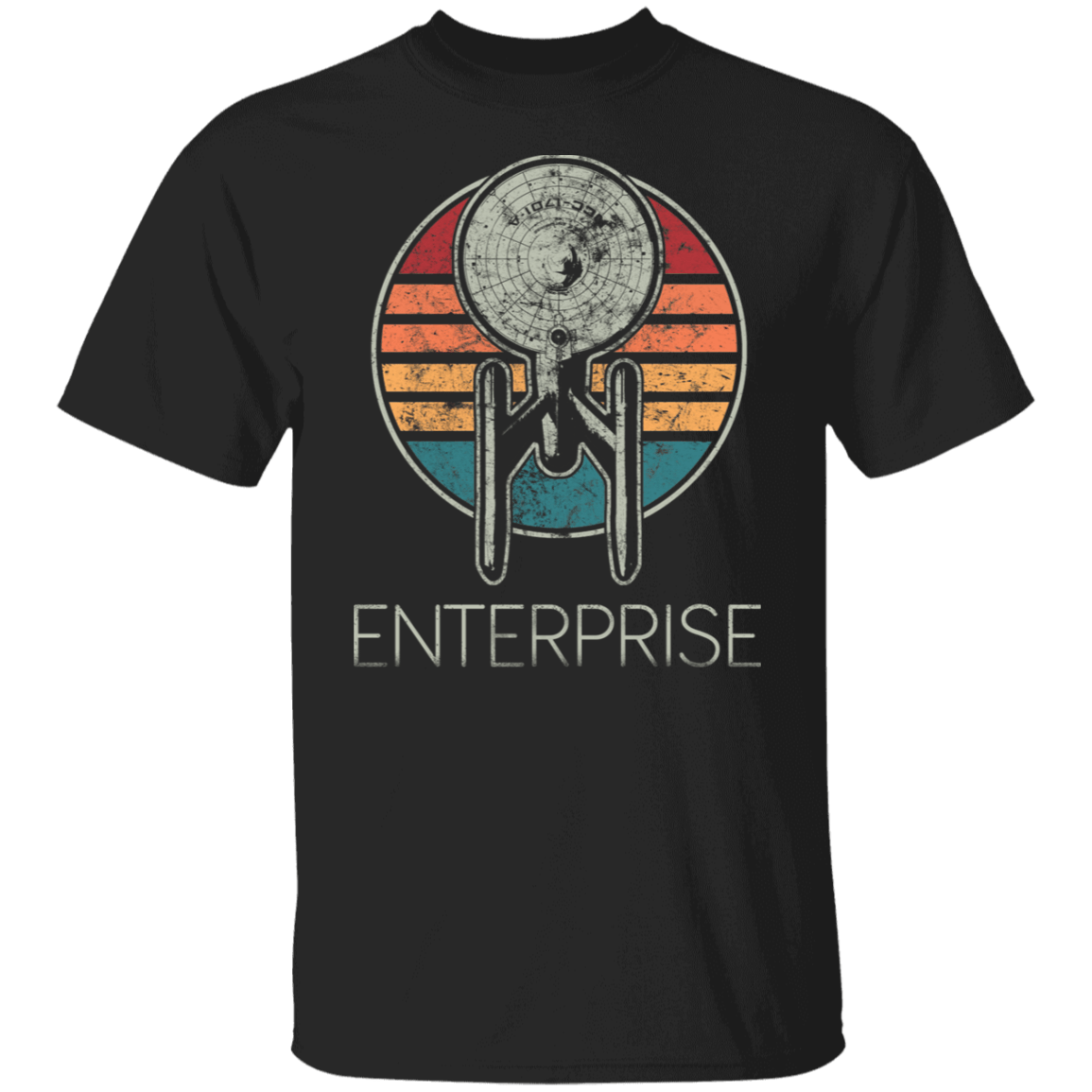 T-Shirts Black / S Vintage Enterprise T-Shirt
