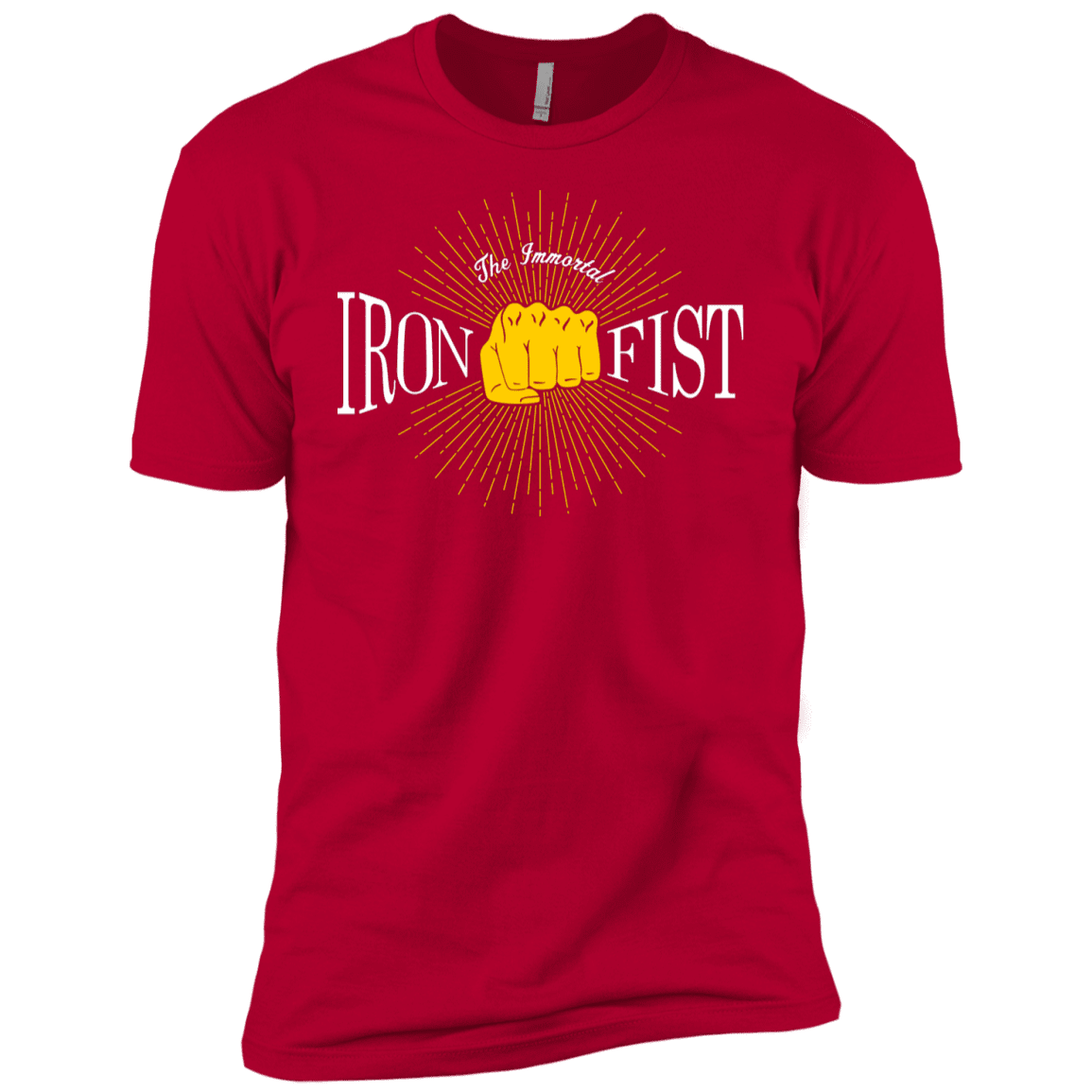 T-Shirts Red / YXS Vintage Immortal Iron Fist Boys Premium T-Shirt