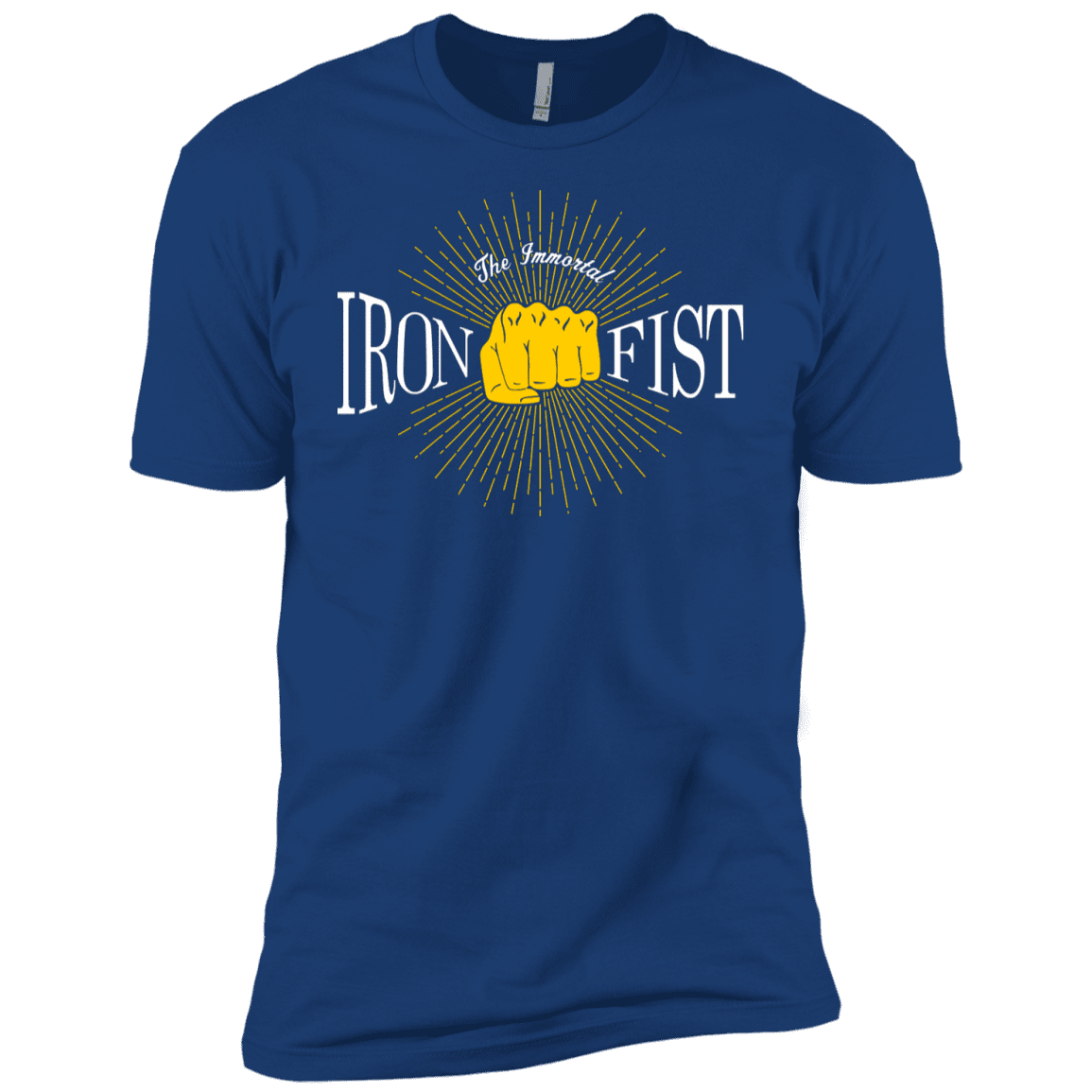T-Shirts Royal / YXS Vintage Immortal Iron Fist Boys Premium T-Shirt