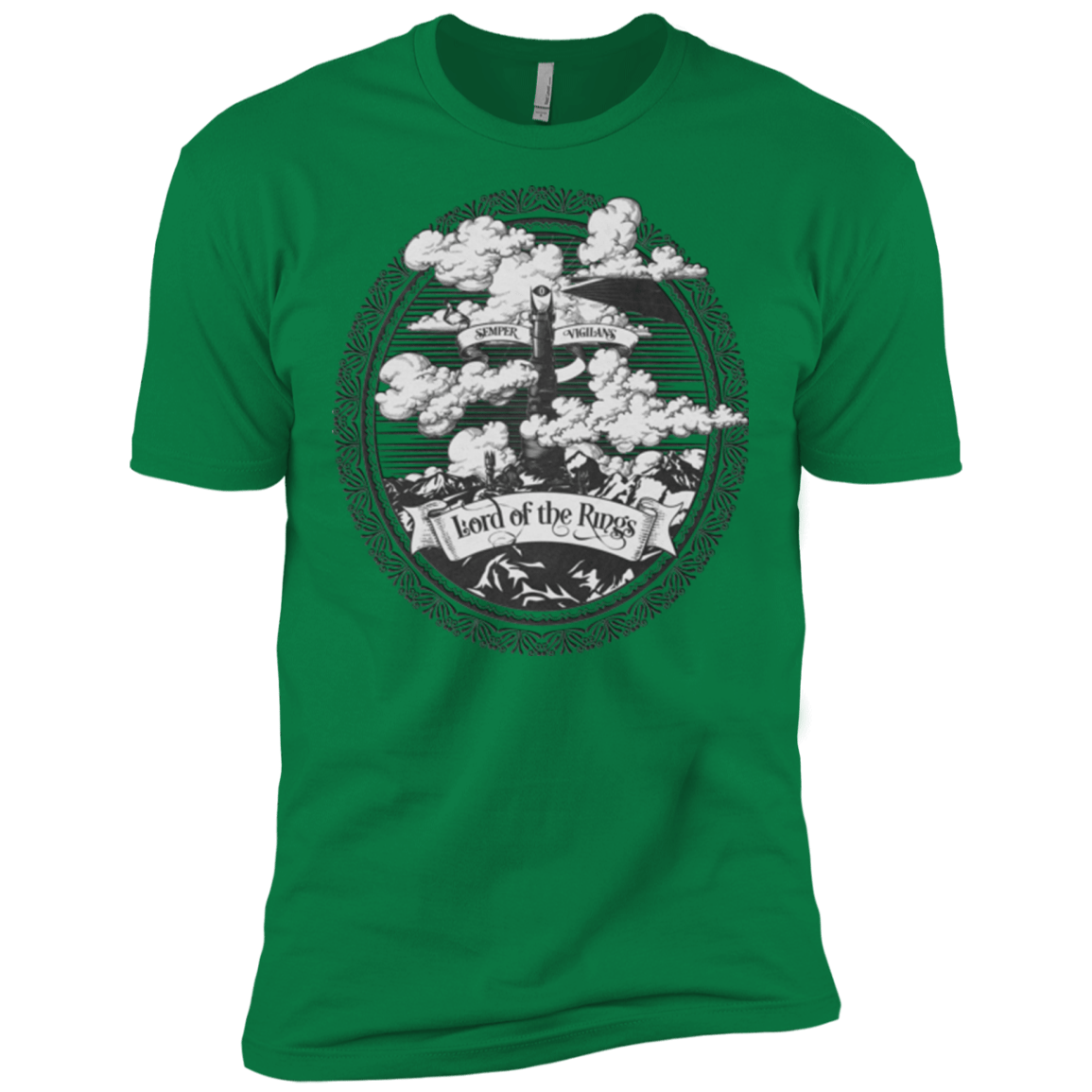 Vintage Mordor Tower Men's Premium T-Shirt
