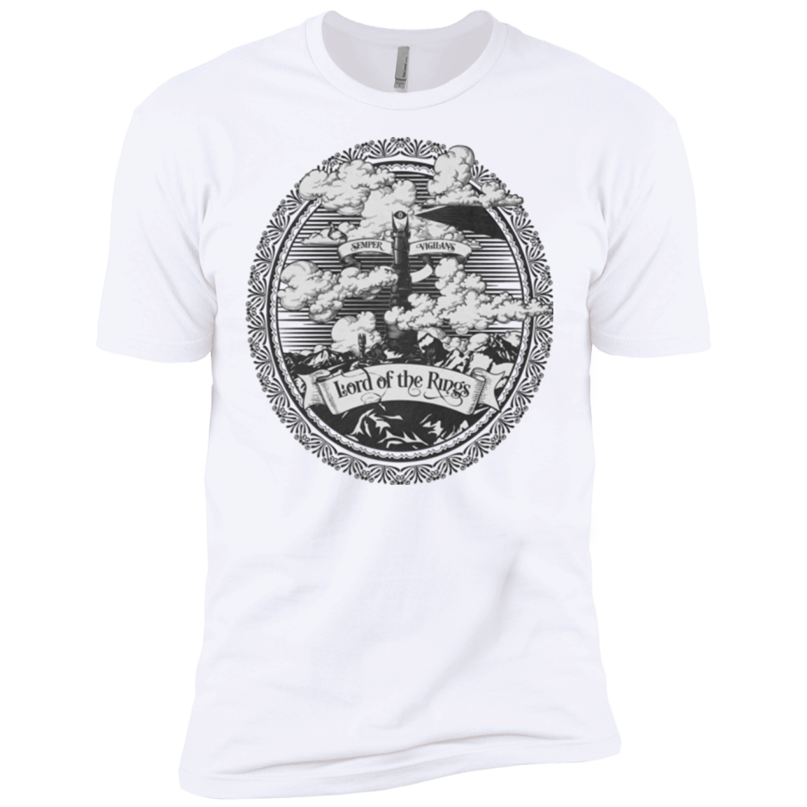 Vintage Mordor Tower Men's Premium T-Shirt