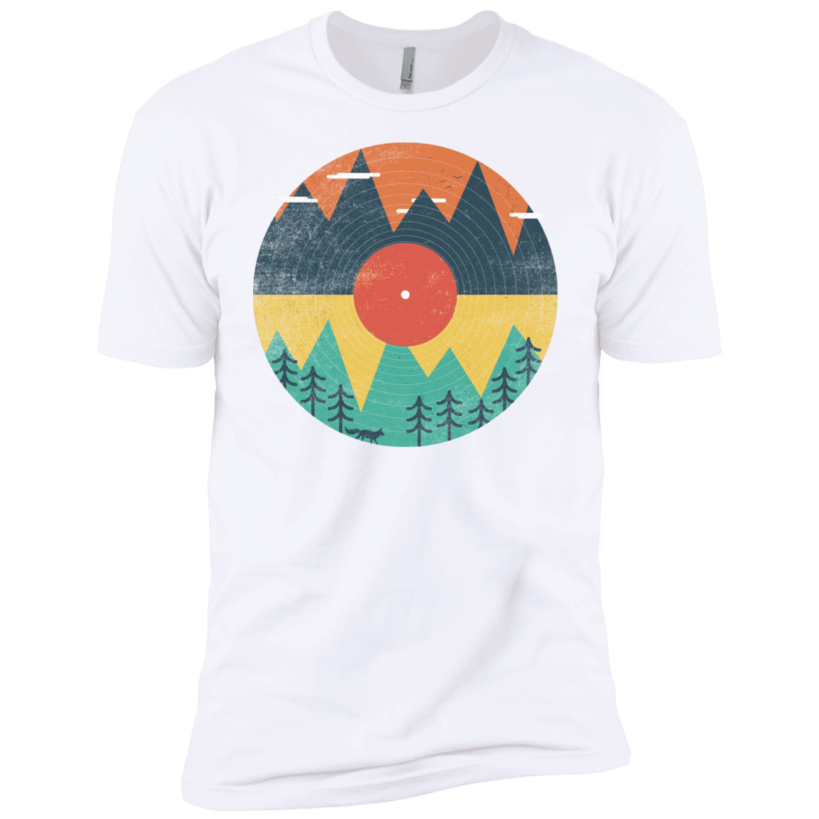 T-Shirts White / YXS Vinyl Fox Boys Premium T-Shirt