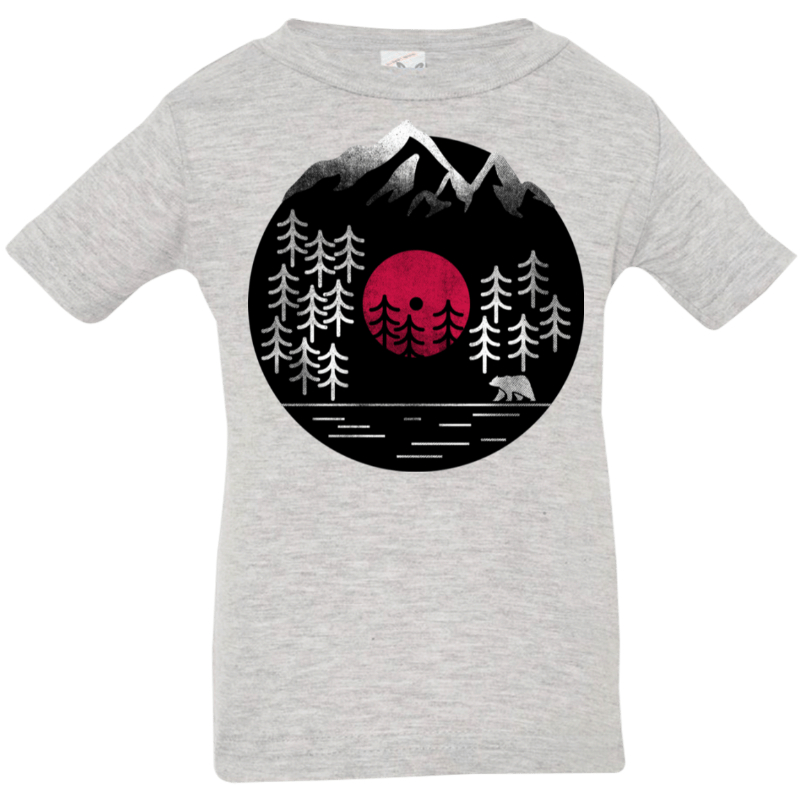 T-Shirts Heather Grey / 6 Months Vinyl Nature Infant Premium T-Shirt