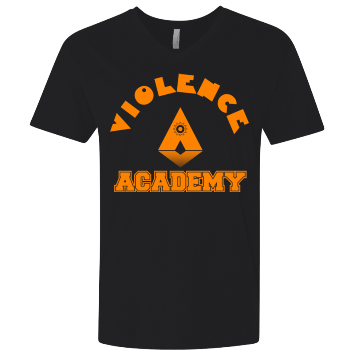 T-Shirts Black / X-Small Violence Academy Men's Premium V-Neck