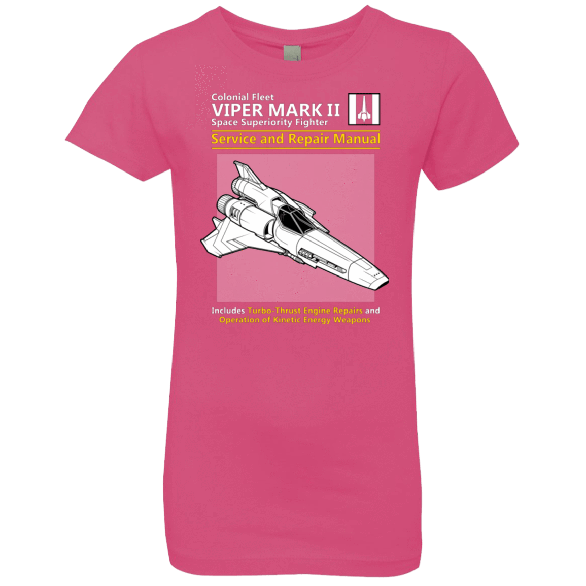T-Shirts Hot Pink / YXS VIPER SERVICE AND REPAIR MANUAL Girls Premium T-Shirt