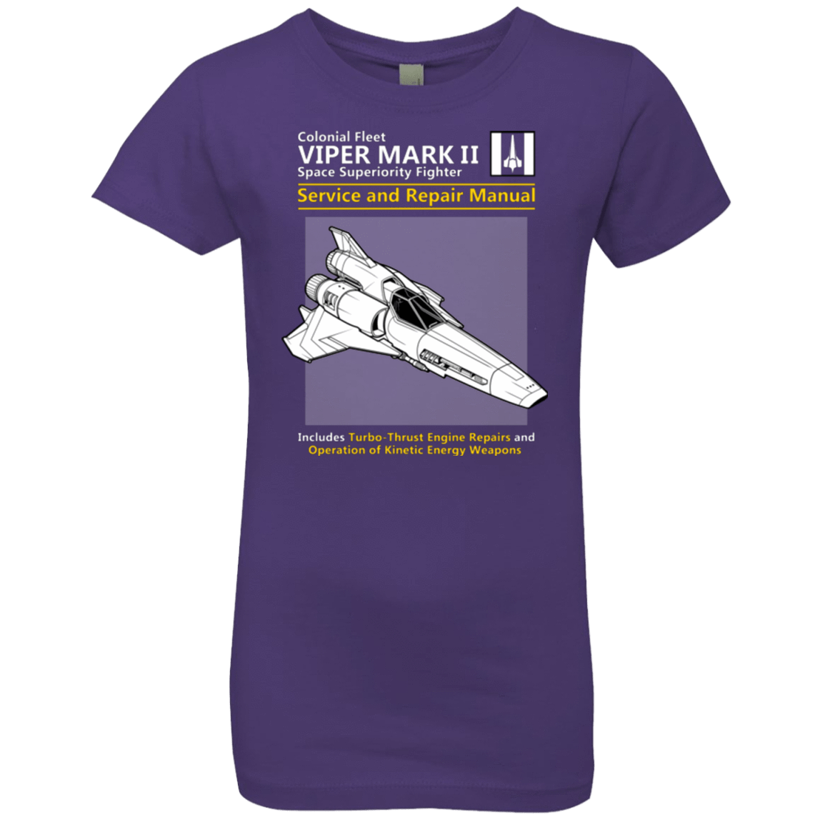 T-Shirts Purple Rush / YXS VIPER SERVICE AND REPAIR MANUAL Girls Premium T-Shirt
