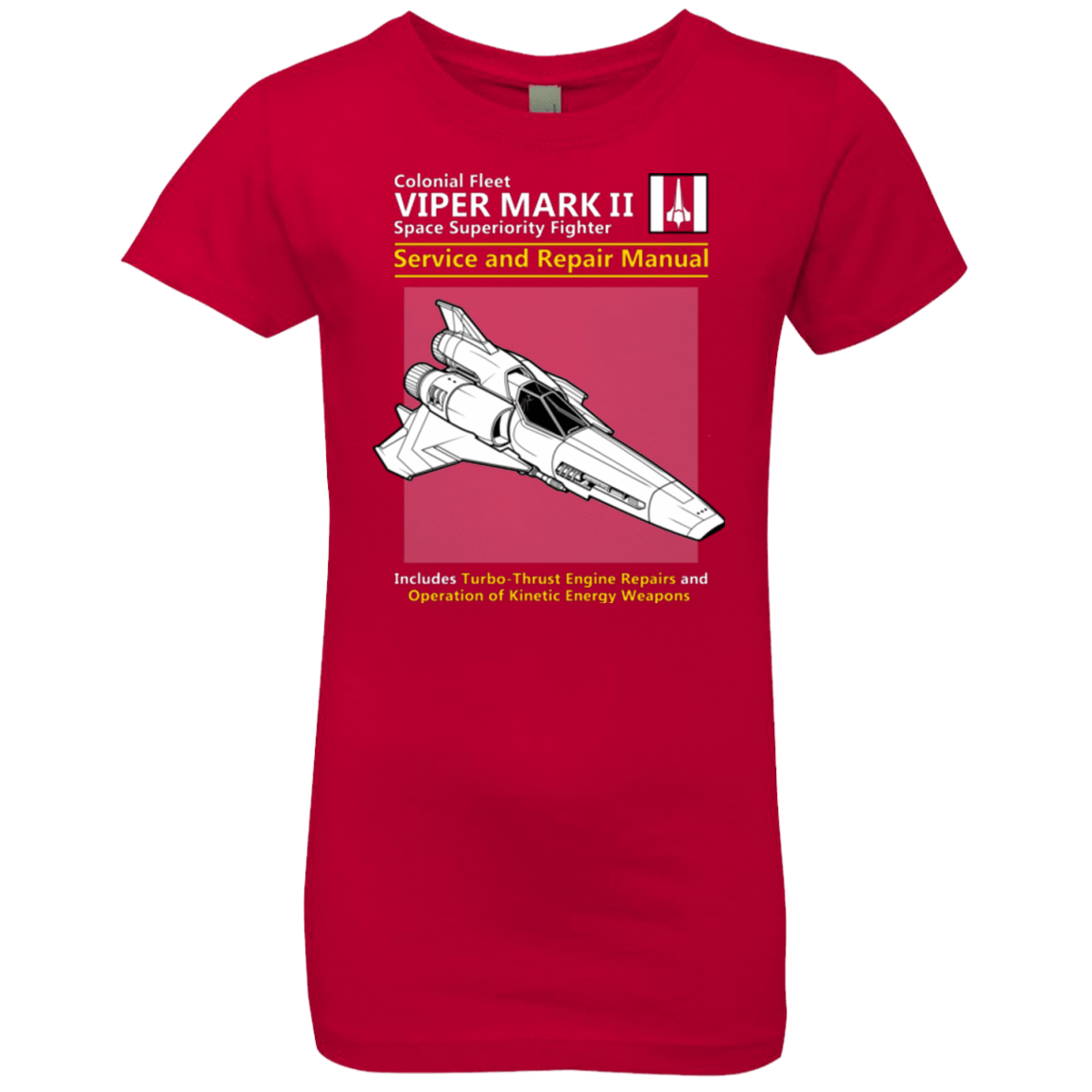 T-Shirts Red / YXS VIPER SERVICE AND REPAIR MANUAL Girls Premium T-Shirt