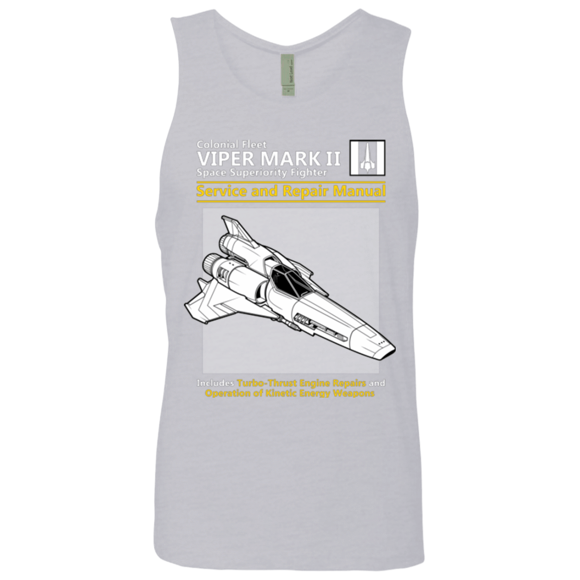 T-Shirts Heather Grey / Small VIPER SERVICE AND REPAIR MANUAL Men's Premium Tank Top