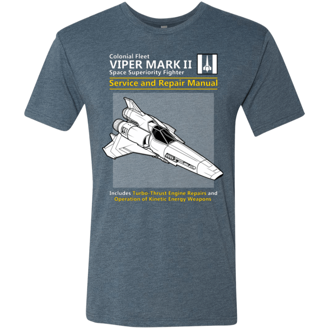 T-Shirts Indigo / Small VIPER SERVICE AND REPAIR MANUAL Men's Triblend T-Shirt