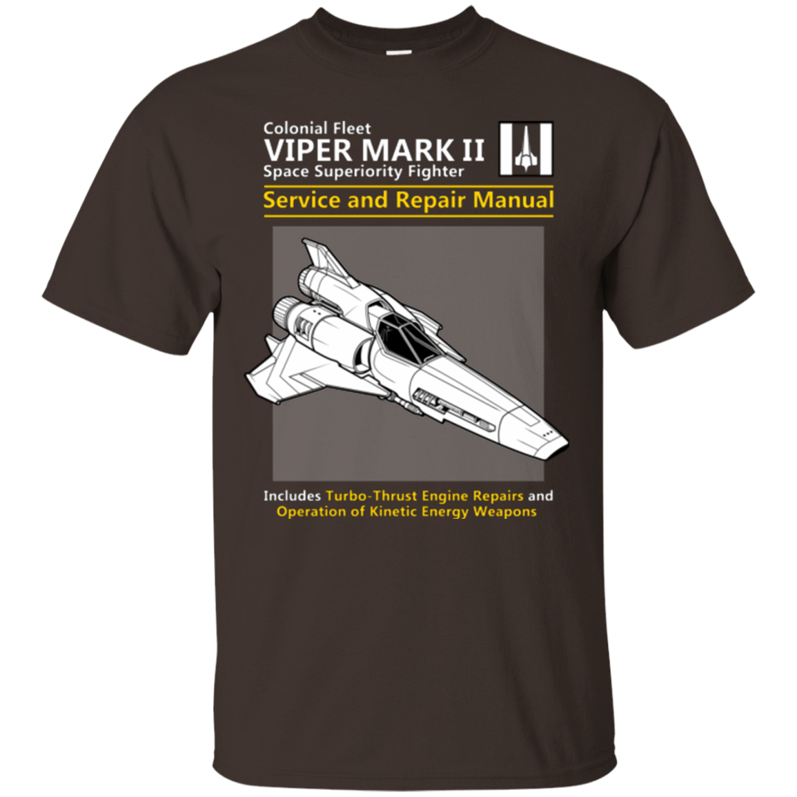 T-Shirts Dark Chocolate / Small VIPER SERVICE AND REPAIR MANUAL T-Shirt