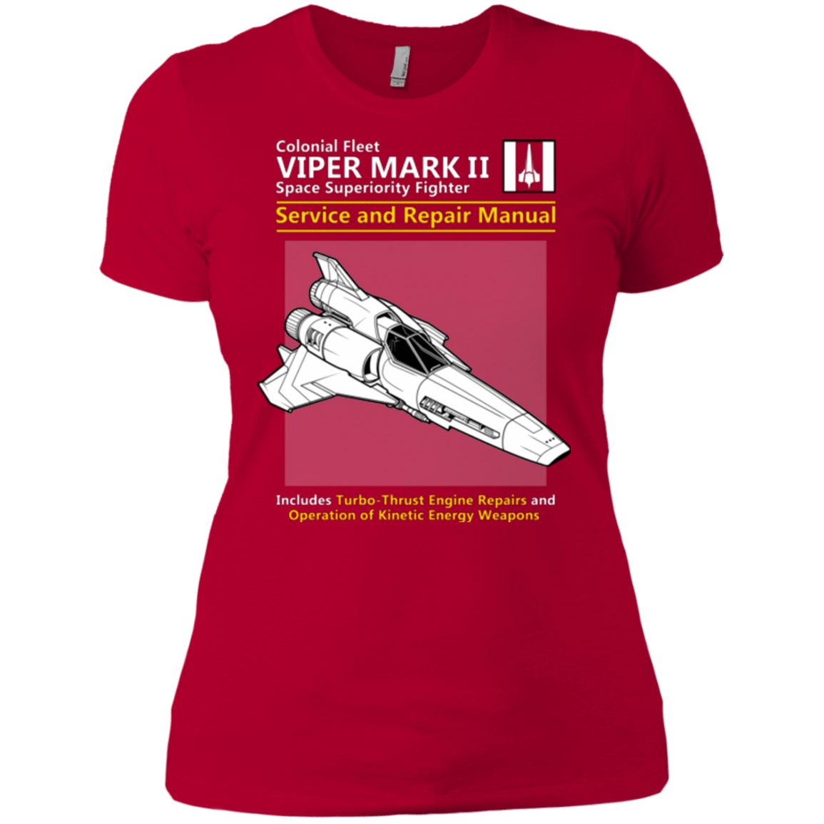 T-Shirts Red / X-Small VIPER SERVICE AND REPAIR MANUAL Women's Premium T-Shirt