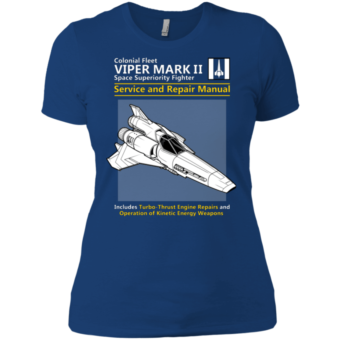 T-Shirts Royal / X-Small VIPER SERVICE AND REPAIR MANUAL Women's Premium T-Shirt