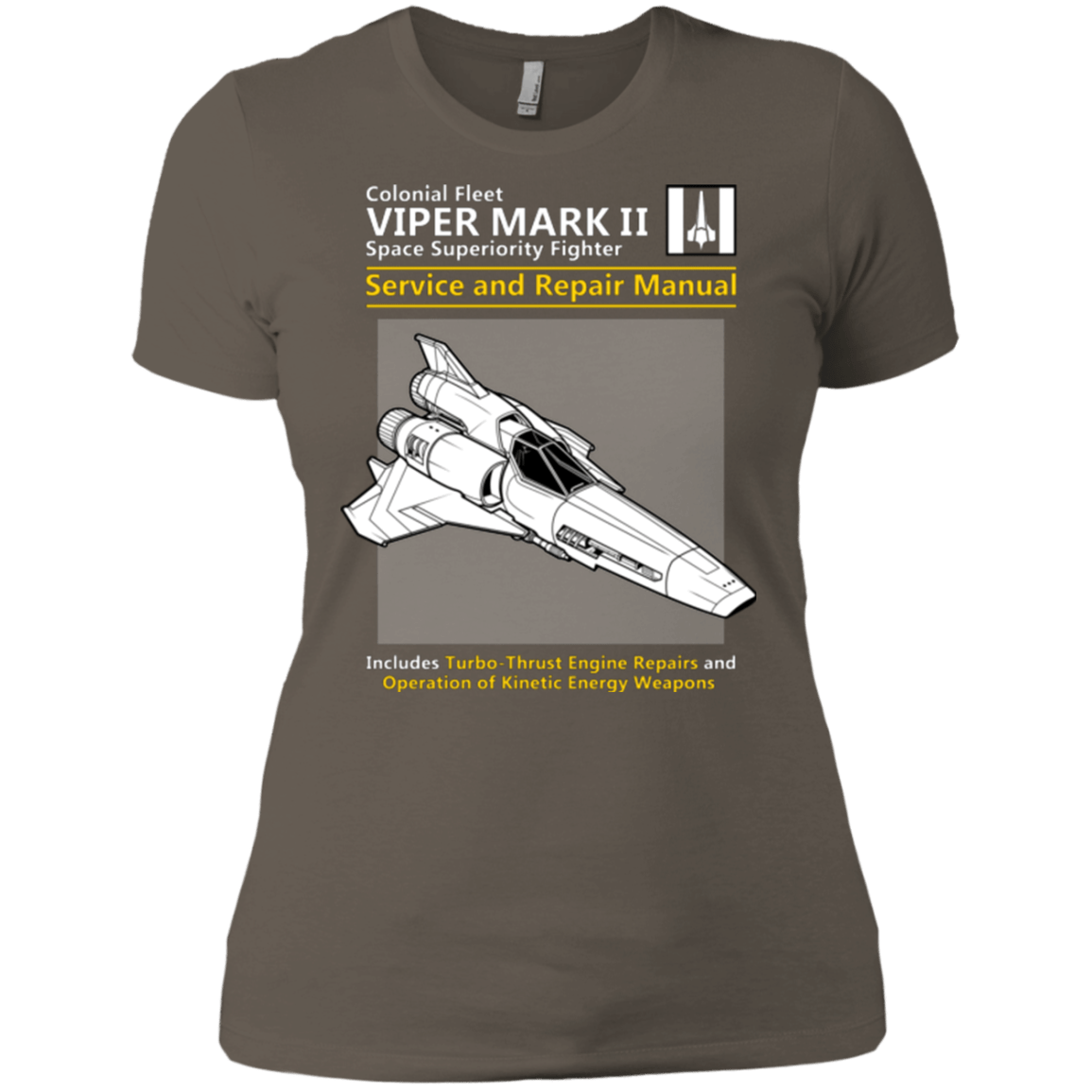 T-Shirts Warm Grey / X-Small VIPER SERVICE AND REPAIR MANUAL Women's Premium T-Shirt