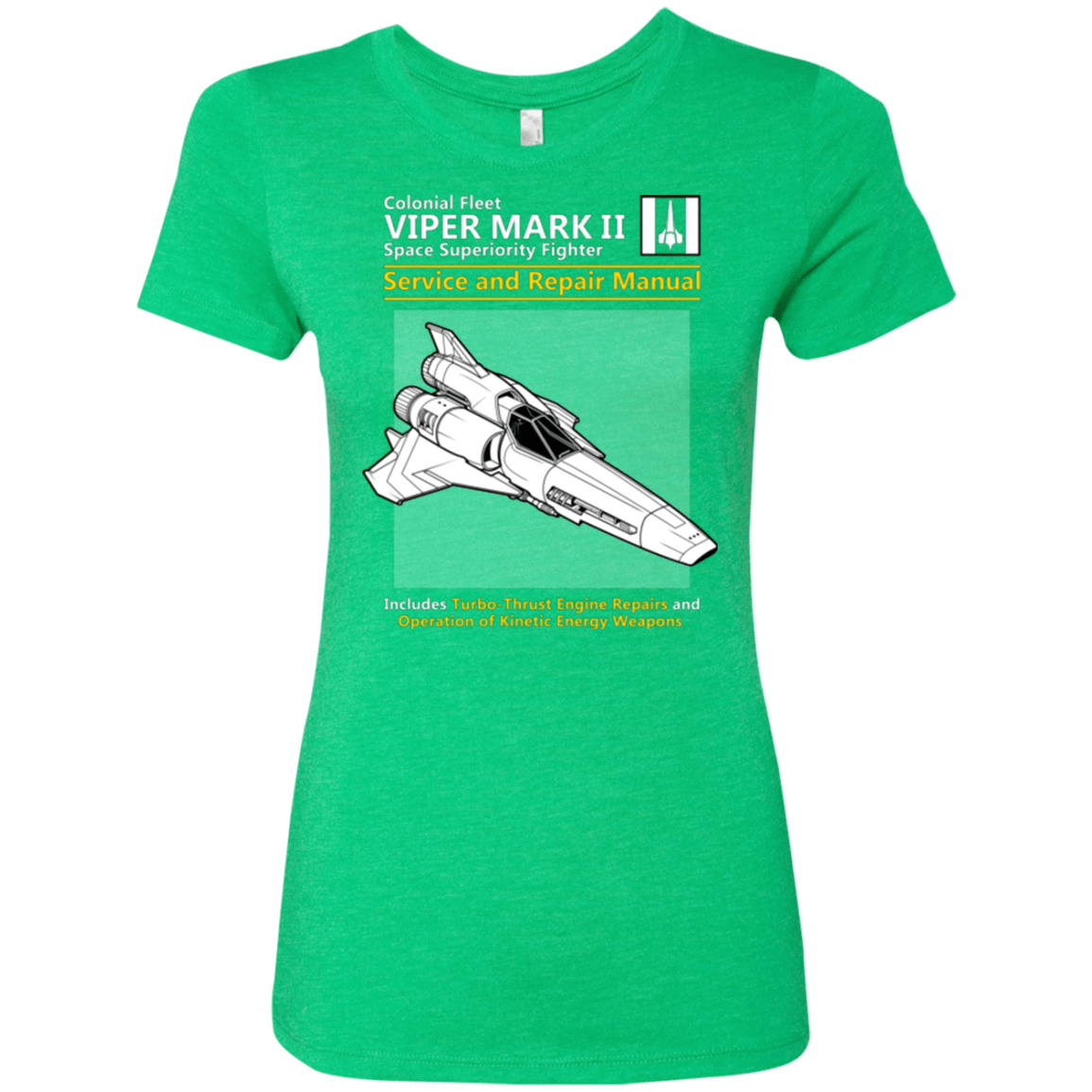 T-Shirts Envy / Small VIPER SERVICE AND REPAIR MANUAL Women's Triblend T-Shirt