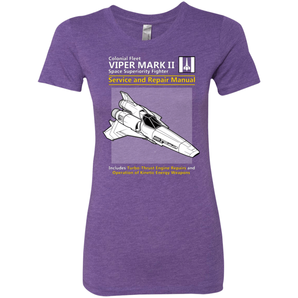 T-Shirts Purple Rush / Small VIPER SERVICE AND REPAIR MANUAL Women's Triblend T-Shirt