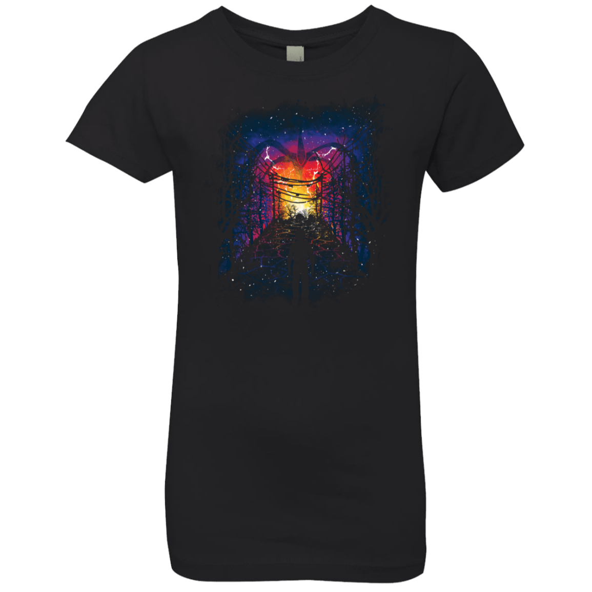 T-Shirts Black / YXS Visions Girls Premium T-Shirt