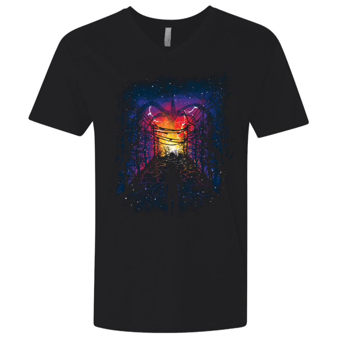 T-Shirts Black / X-Small Visions Men's Premium V-Neck