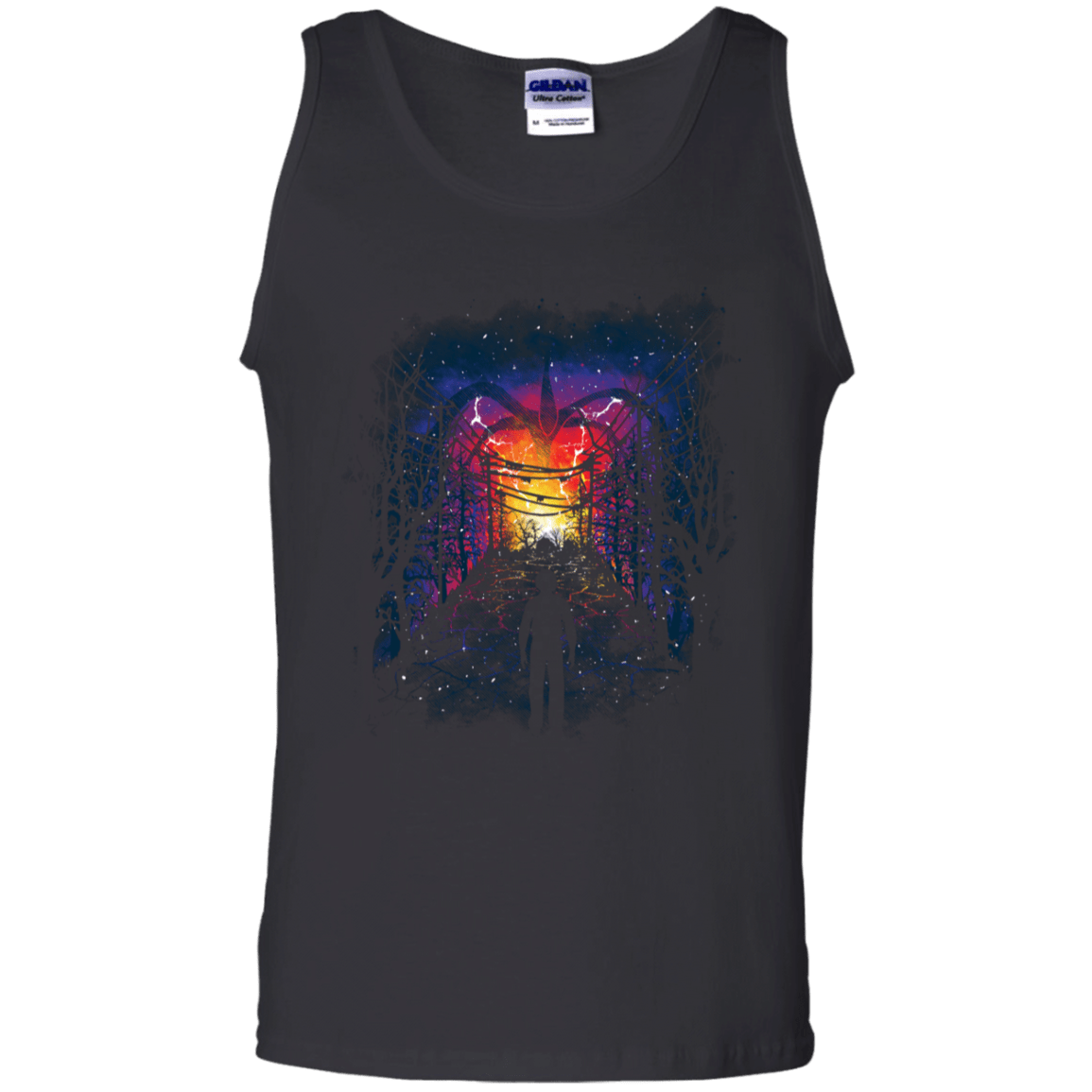 T-Shirts Black / S Visions Men's Tank Top