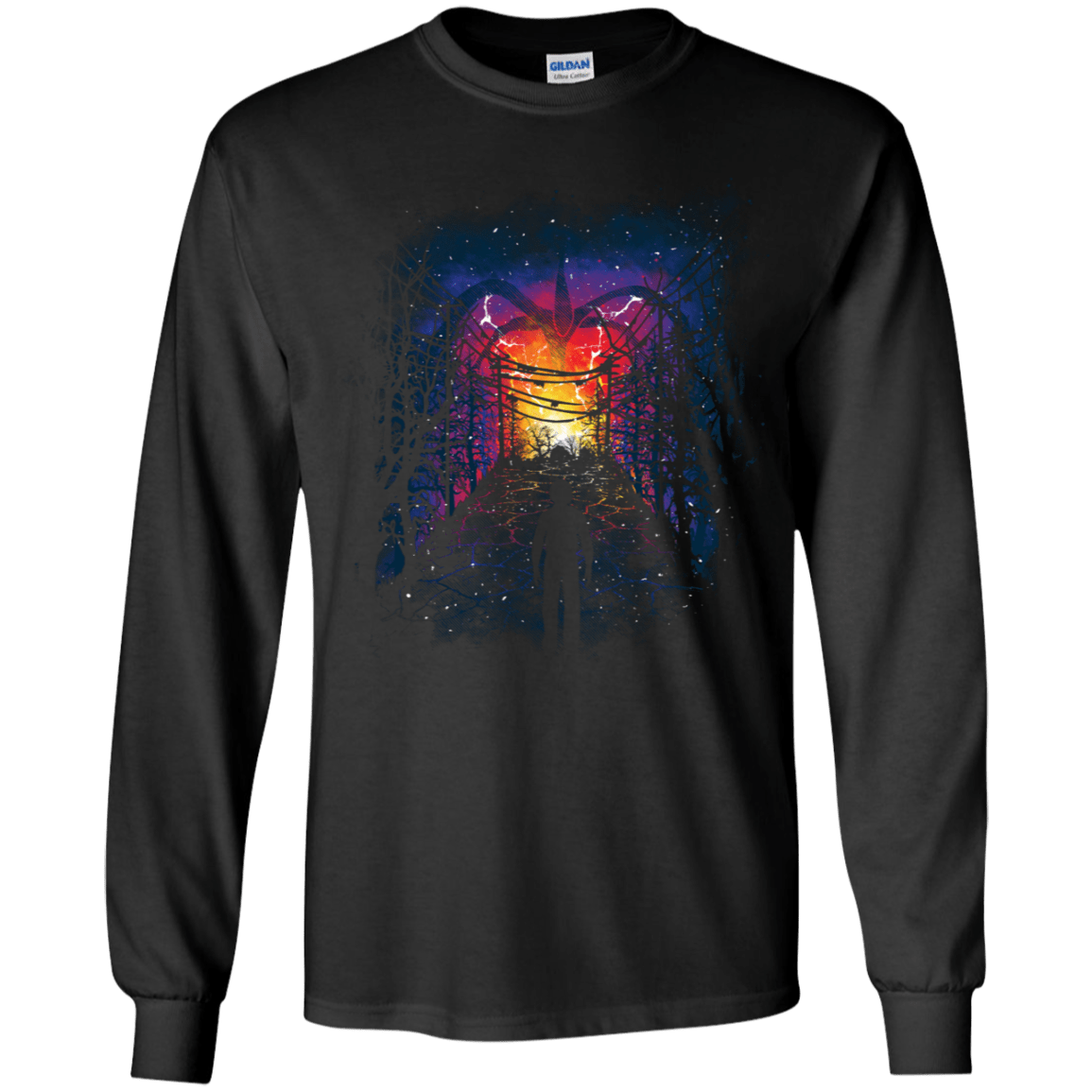 T-Shirts Black / YS Visions Youth Long Sleeve T-Shirt