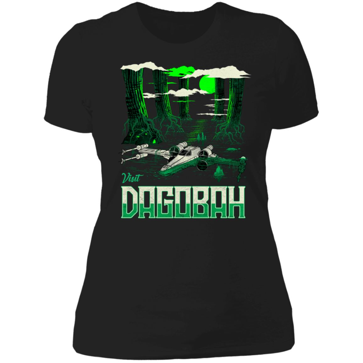 Visit Dagobah Women's Premium T-Shirt