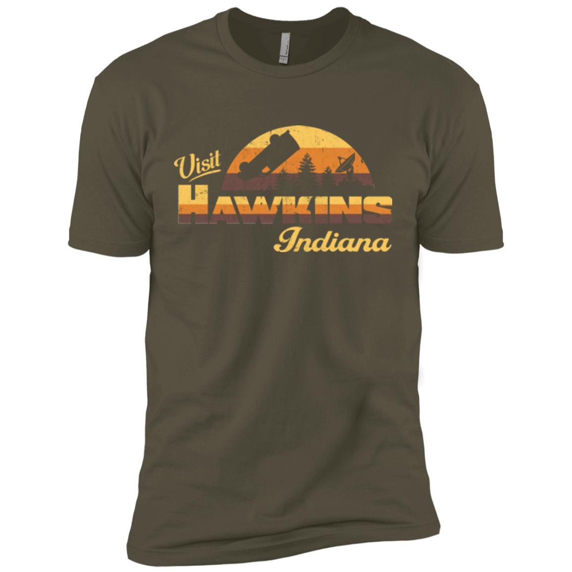 Visit Hawkins Men's Premium T-Shirt