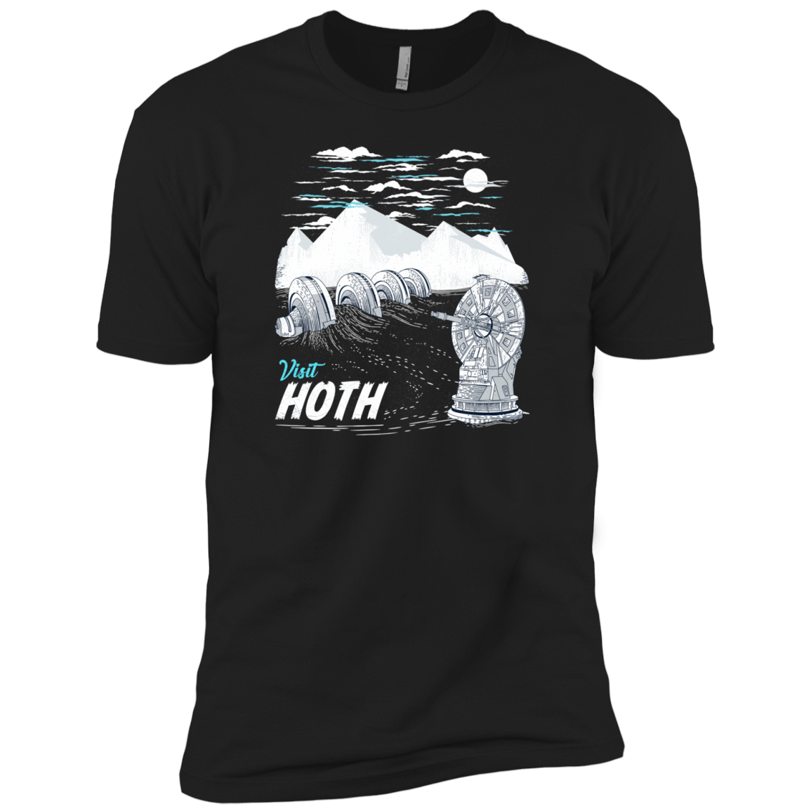 T-Shirts Black / YXS Visit Hoth Boys Premium T-Shirt