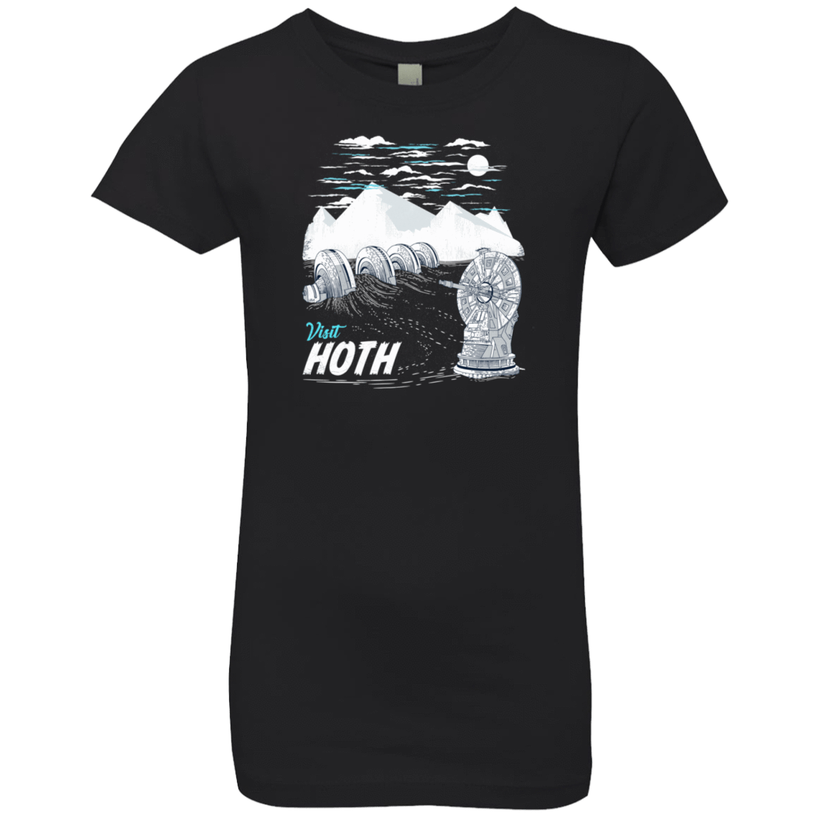T-Shirts Black / YXS Visit Hoth Girls Premium T-Shirt