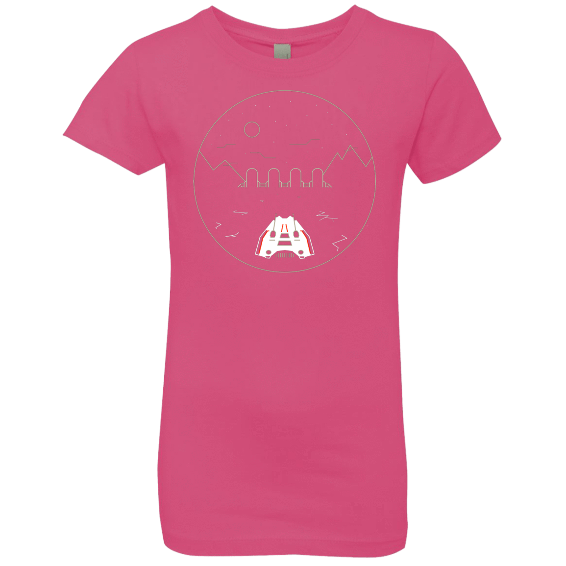 T-Shirts Hot Pink / YXS Visit Hoth Girls Premium T-Shirt