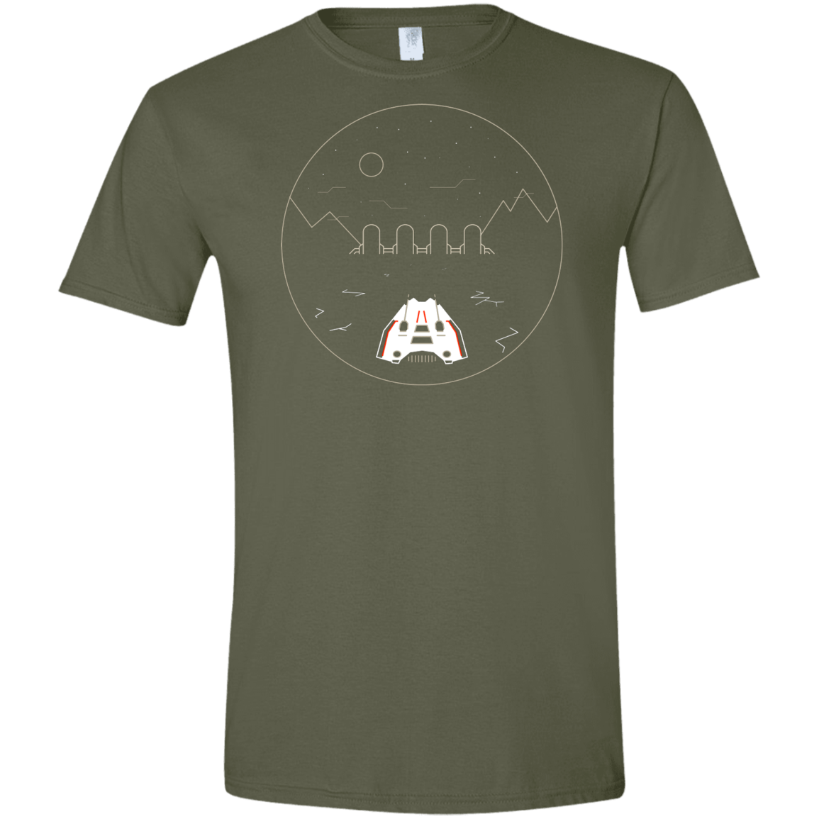 Visit Hoth Men's Semi-Fitted Softstyle